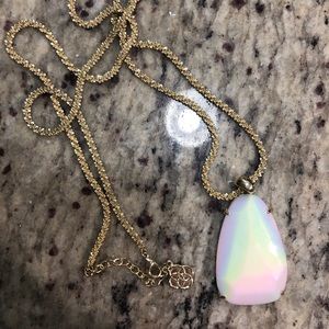 Kendra Scott iridescent gold Necklace
